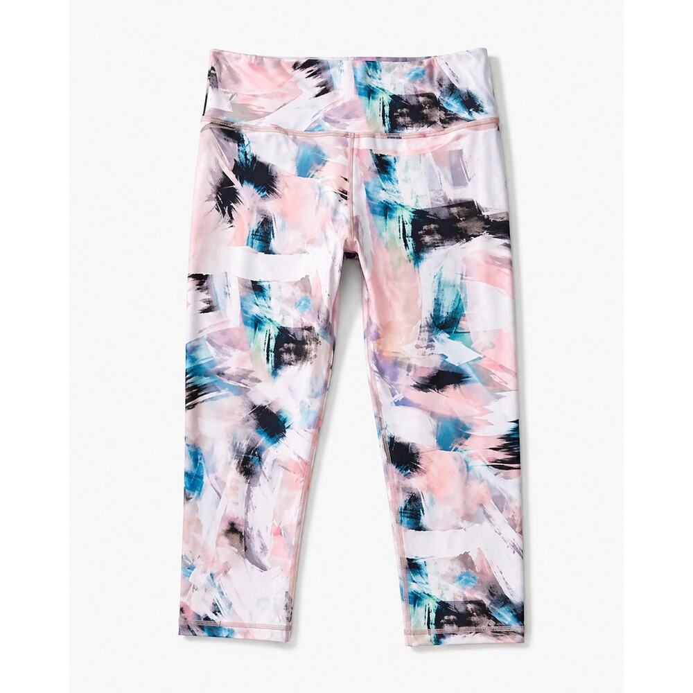 VIMMIA Printed Core Capri Brushed Paint Leggings